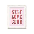 Picture of Self Love Club _GroupedProduct_Rectangle_Portrait_Framed_Matted_
