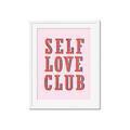 Picture of Self Love Club _GroupedProduct_Rectangle_Portrait_Framed_Matted_