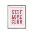 Picture of Self Love Club _GroupedProduct_Rectangle_Portrait_Framed_Matted_