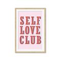 Picture of Self Love Club _GroupedProduct_Rectangle_Portrait_Framed_Matted_