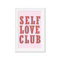 Picture of Self Love Club _GroupedProduct_Rectangle_Portrait_Framed_Matted_