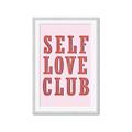 Picture of Self Love Club _GroupedProduct_Rectangle_Portrait_Framed_Matted_