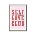 Picture of Self Love Club _GroupedProduct_Rectangle_Portrait_Framed_Matted_