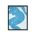 Picture of Blue Body _GroupedProduct_Rectangle_Portrait_Framed_Matted_