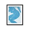 Picture of Blue Body _GroupedProduct_Rectangle_Portrait_Framed_Matted_