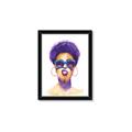Picture of Purple Punk _GroupedProduct_Rectangle_Portrait_Framed_Matted_