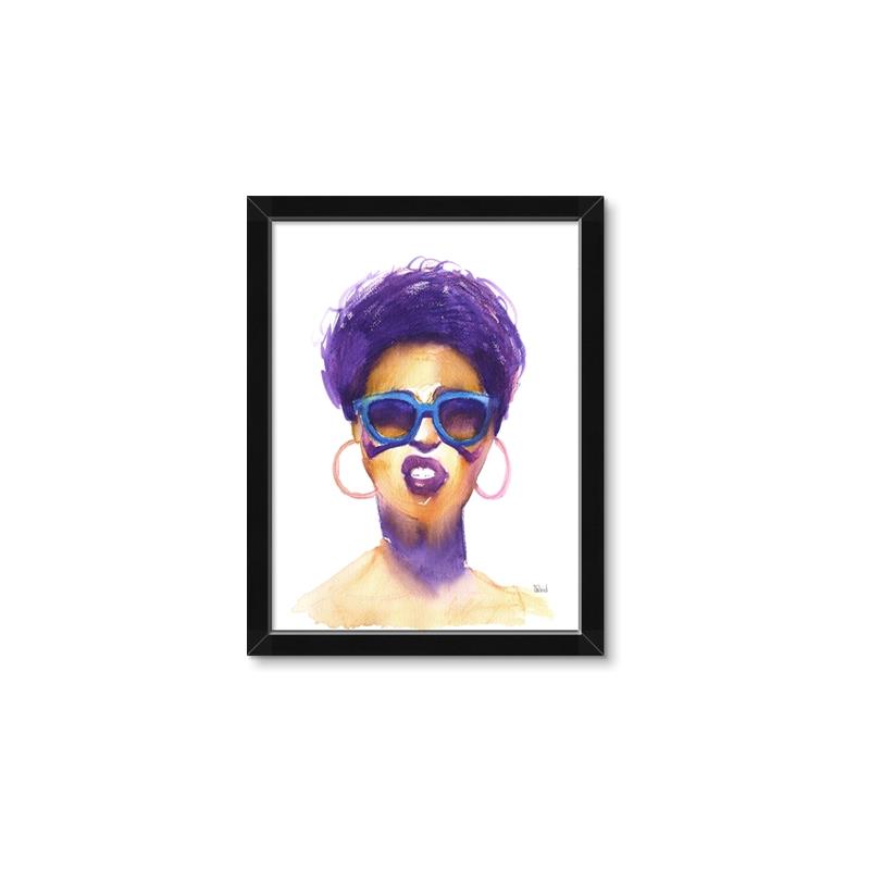 Picture of Purple Punk _GroupedProduct_Rectangle_Portrait_Framed_Matted_