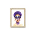 Picture of Purple Punk _GroupedProduct_Rectangle_Portrait_Framed_Matted_