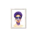 Picture of Purple Punk _GroupedProduct_Rectangle_Portrait_Framed_Matted_