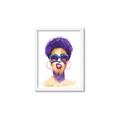 Picture of Purple Punk _GroupedProduct_Rectangle_Portrait_Framed_Matted_