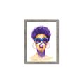 Picture of Purple Punk _GroupedProduct_Rectangle_Portrait_Framed_Matted_