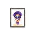 Picture of Purple Punk _GroupedProduct_Rectangle_Portrait_Framed_Matted_