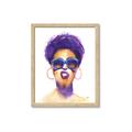 Picture of Purple Punk _GroupedProduct_Rectangle_Portrait_Framed_Matted_