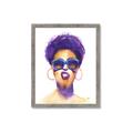 Picture of Purple Punk _GroupedProduct_Rectangle_Portrait_Framed_Matted_