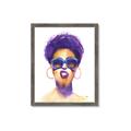 Picture of Purple Punk _GroupedProduct_Rectangle_Portrait_Framed_Matted_