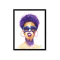 Picture of Purple Punk _GroupedProduct_Rectangle_Portrait_Framed_Matted_