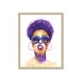 Picture of Purple Punk _GroupedProduct_Rectangle_Portrait_Framed_Matted_