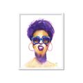Picture of Purple Punk _GroupedProduct_Rectangle_Portrait_Framed_Matted_