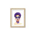 Picture of Purple Punk _GroupedProduct_Rectangle_Portrait_Framed_Matted_