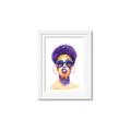 Picture of Purple Punk _GroupedProduct_Rectangle_Portrait_Framed_Matted_