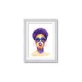 Picture of Purple Punk _GroupedProduct_Rectangle_Portrait_Framed_Matted_