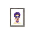 Picture of Purple Punk _GroupedProduct_Rectangle_Portrait_Framed_Matted_