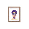 Picture of Purple Punk _GroupedProduct_Rectangle_Portrait_Framed_Matted_