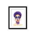 Picture of Purple Punk _GroupedProduct_Rectangle_Portrait_Framed_Matted_