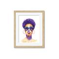 Picture of Purple Punk _GroupedProduct_Rectangle_Portrait_Framed_Matted_