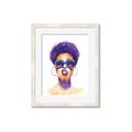 Picture of Purple Punk _GroupedProduct_Rectangle_Portrait_Framed_Matted_