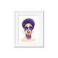 Picture of Purple Punk _GroupedProduct_Rectangle_Portrait_Framed_Matted_