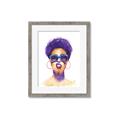 Picture of Purple Punk _GroupedProduct_Rectangle_Portrait_Framed_Matted_