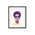 Picture of Purple Punk _GroupedProduct_Rectangle_Portrait_Framed_Matted_