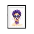 Picture of Purple Punk _GroupedProduct_Rectangle_Portrait_Framed_Matted_
