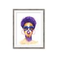 Picture of Purple Punk _GroupedProduct_Rectangle_Portrait_Framed_Matted_