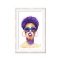 Picture of Purple Punk _GroupedProduct_Rectangle_Portrait_Framed_Matted_