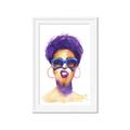 Picture of Purple Punk _GroupedProduct_Rectangle_Portrait_Framed_Matted_