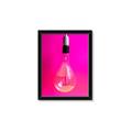 Picture of Hot Pink Light Bulb _GroupedProduct_Rectangle_Portrait_Photography _GroupedProduct_Rectangle_Portrait_Framed_Matted_
