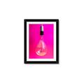Picture of Hot Pink Light Bulb _GroupedProduct_Rectangle_Portrait_Photography _GroupedProduct_Rectangle_Portrait_Framed_Matted_