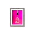 Picture of Hot Pink Light Bulb _GroupedProduct_Rectangle_Portrait_Photography _GroupedProduct_Rectangle_Portrait_Framed_Matted_