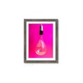 Picture of Hot Pink Light Bulb _GroupedProduct_Rectangle_Portrait_Photography _GroupedProduct_Rectangle_Portrait_Framed_Matted_