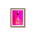 Picture of Hot Pink Light Bulb _GroupedProduct_Rectangle_Portrait_Photography _GroupedProduct_Rectangle_Portrait_Framed_Matted_