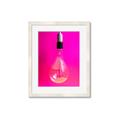 Picture of Hot Pink Light Bulb _GroupedProduct_Rectangle_Portrait_Photography _GroupedProduct_Rectangle_Portrait_Framed_Matted_