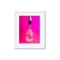 Picture of Hot Pink Light Bulb _GroupedProduct_Rectangle_Portrait_Photography _GroupedProduct_Rectangle_Portrait_Framed_Matted_