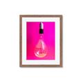 Picture of Hot Pink Light Bulb _GroupedProduct_Rectangle_Portrait_Photography _GroupedProduct_Rectangle_Portrait_Framed_Matted_