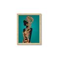 Picture of African Fashion Girl _GroupedProduct_Rectangle_Portrait_Framed_Matted_