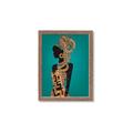 Picture of African Fashion Girl _GroupedProduct_Rectangle_Portrait_Framed_Matted_