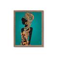 Picture of African Fashion Girl _GroupedProduct_Rectangle_Portrait_Framed_Matted_