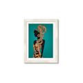 Picture of African Fashion Girl _GroupedProduct_Rectangle_Portrait_Framed_Matted_