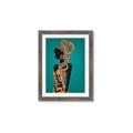 Picture of African Fashion Girl _GroupedProduct_Rectangle_Portrait_Framed_Matted_